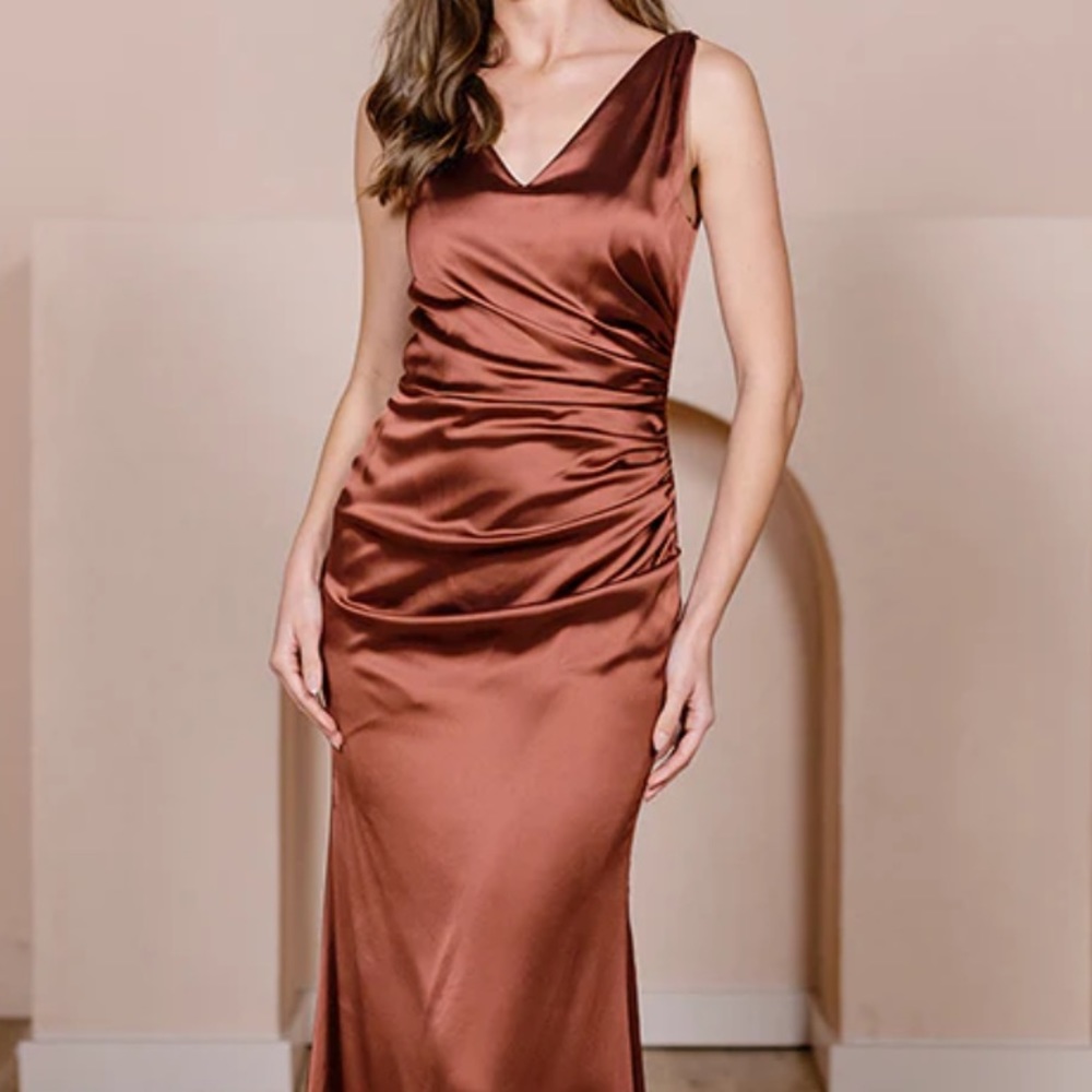 Dawson Satin Dress.